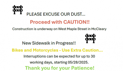 Please Excuse Our Dust