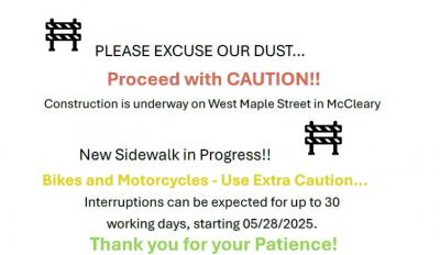 New Sidewalk in Progress
