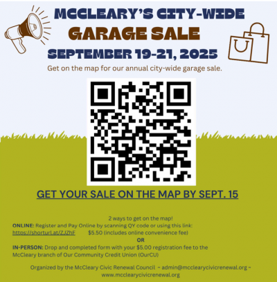 McCleary's City Wide Garage Sale