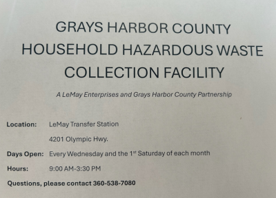 Grays Harbor County Hazardous Waste Information